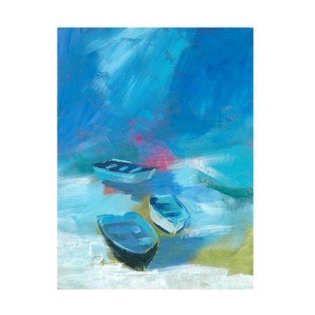 Jennifer Paxton Parker 'Cove Boats I' Canvas Art,18x24